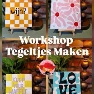 Workshop Tegeltjes maken