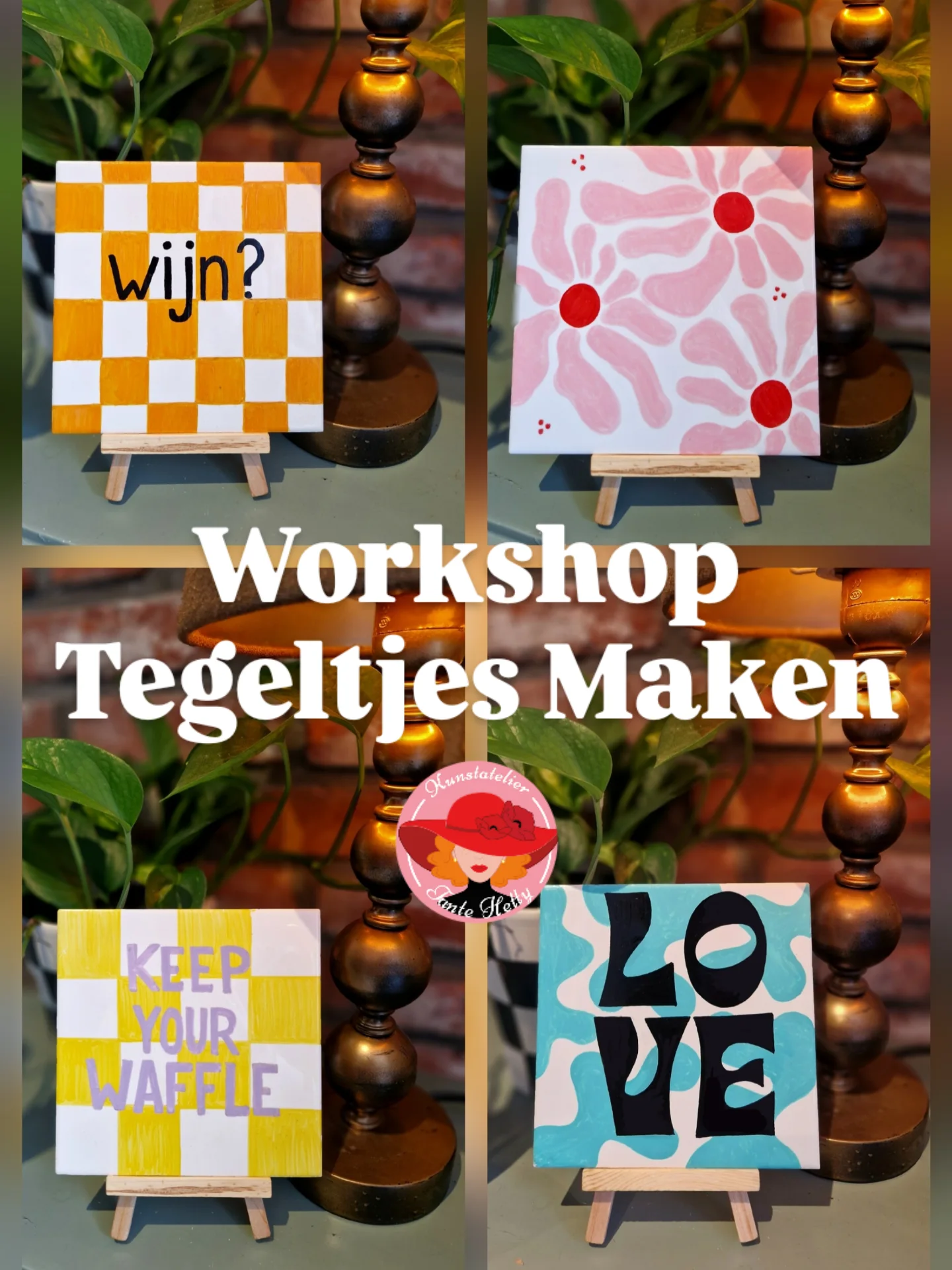 Workshop Tegeltjes maken